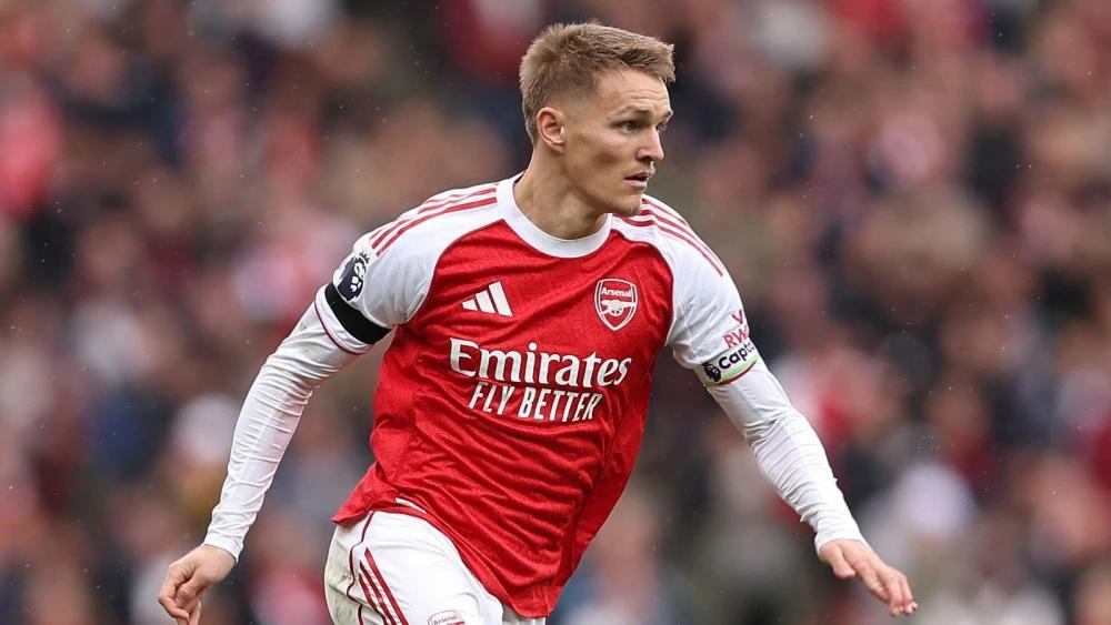 Arsenal captain Martin Odegaard not yet close to returning from injury