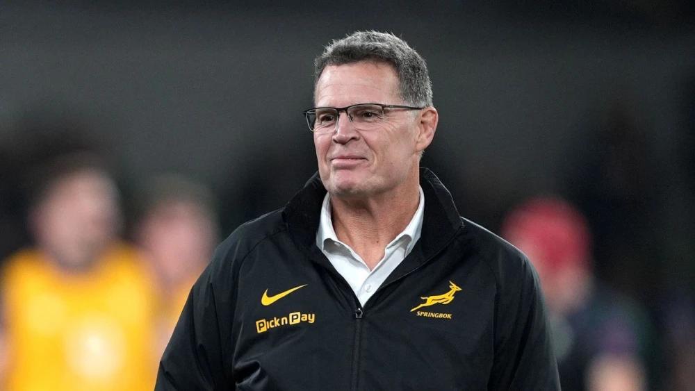 Rassie Erasmus happy with how squad depth handled late withdrawals of Kolisi and Etzebeth