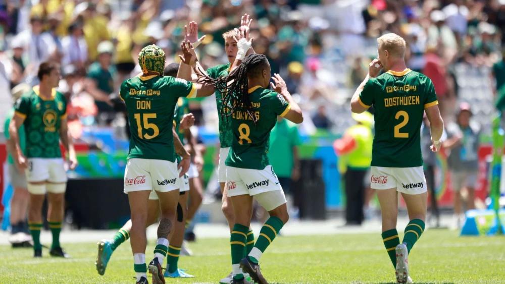 Blitzboks sail into semifinals after perfect opening day at Cape Town SVNS