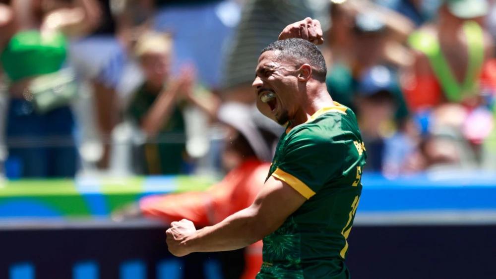 Shilton van Wyk double sends Blitzboks into Cape Town Sevens final