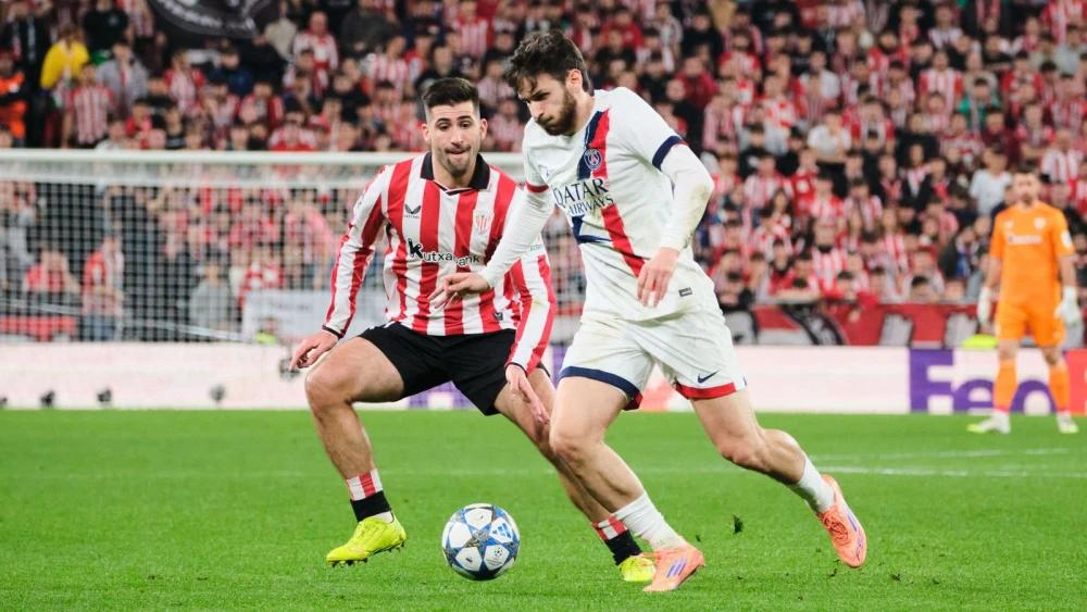 Champions League: PSG held to goalless draw by Athletic Bilbao