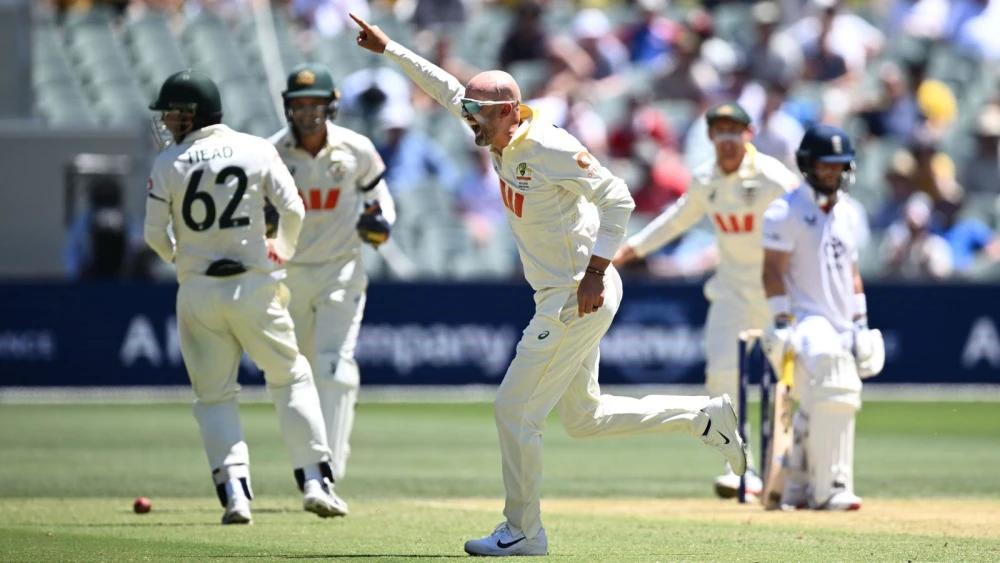 Australia's Nathan Lyon moves behind Shane Warne with Ashes double