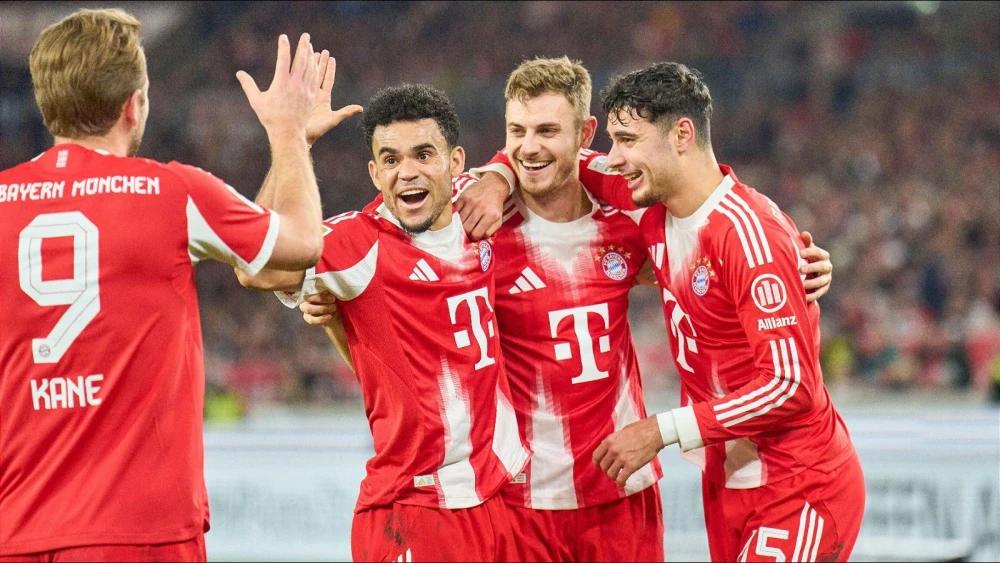 Luis Diaz loves life in Munich as Bayern dominate on all fronts