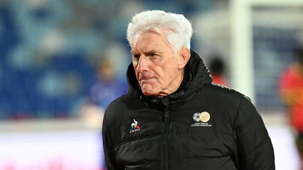 'We were our own worst enemy', says Hugo Broos as Bafana edge Zimbabwe to reach last 16