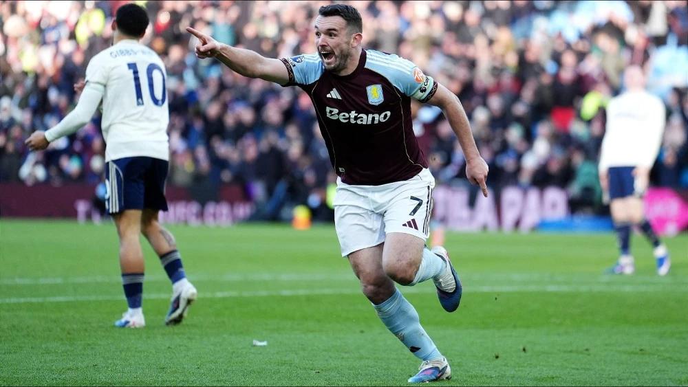 John McGinn brace seals Aston Villa power win over Forest