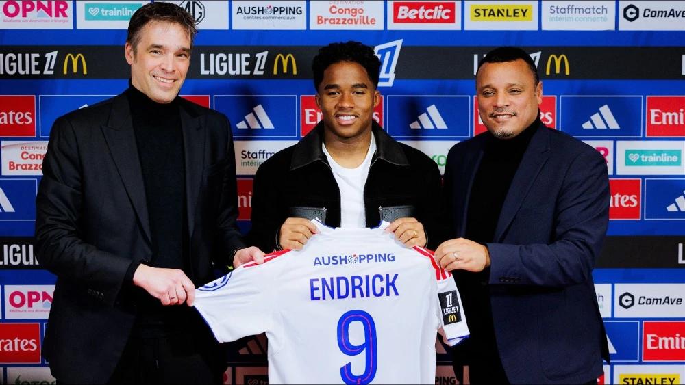 Endrick explains Lyon loan move from Real Madrid