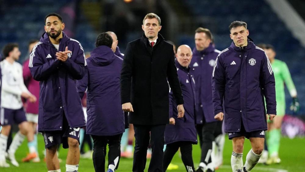 Fletcher disappointed as Man Utd held by Burnley in first match since Amorim's exit