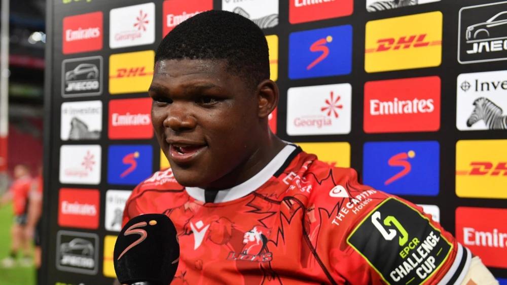 Brilliant Batho Hlekani earns plaudits as he shines on international debut for Lions