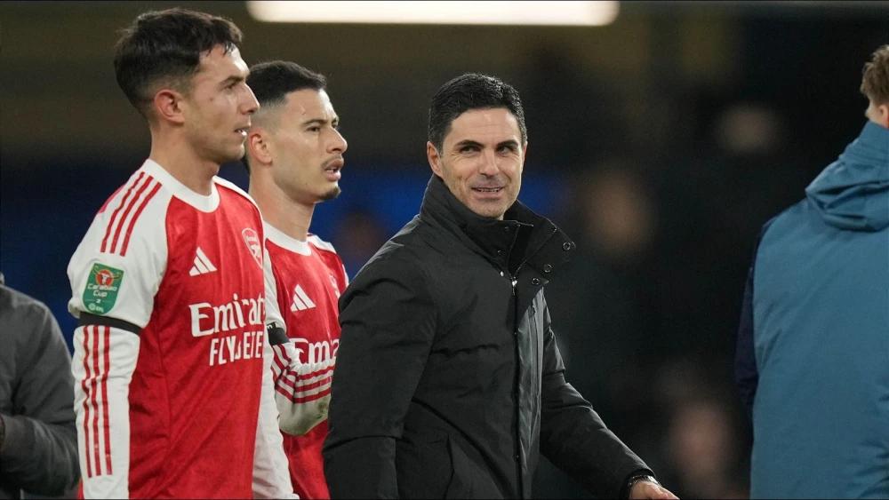 Mikel Arteta backs Arsenal to chase historic four-trophy season