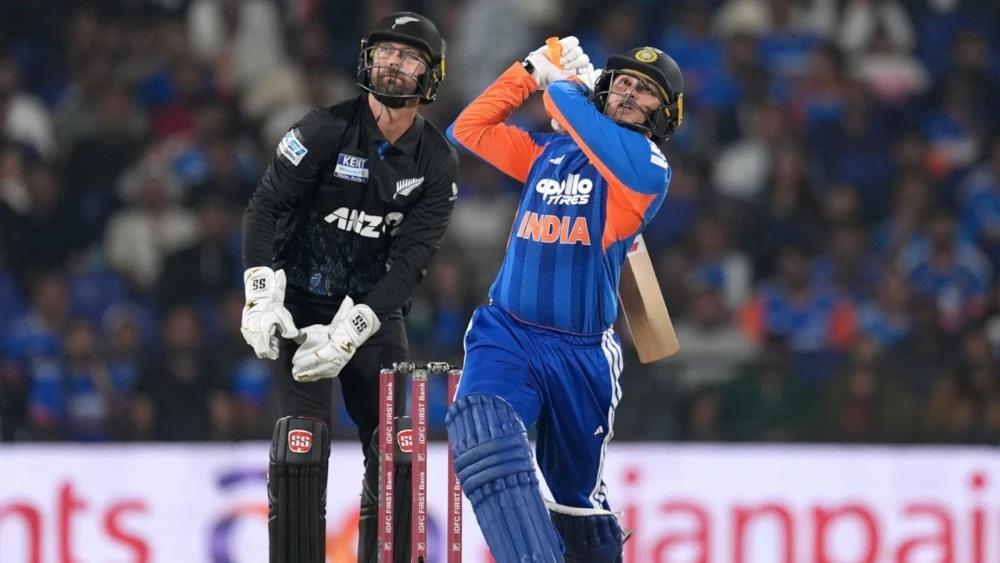 India draw first blood in five-match T20I series at home against New Zealand