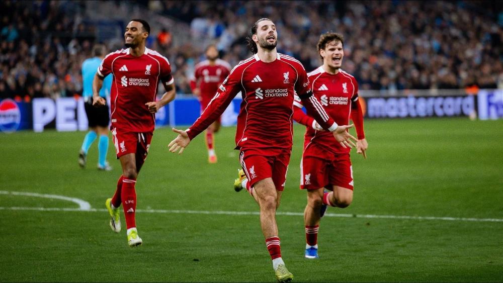 Arne Slot salutes Mohamed Salah return as Liverpool cruise in Marseille