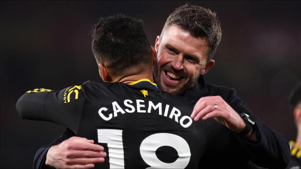 Michael Carrick 'down plays' Man Utd statement win over Arsenal