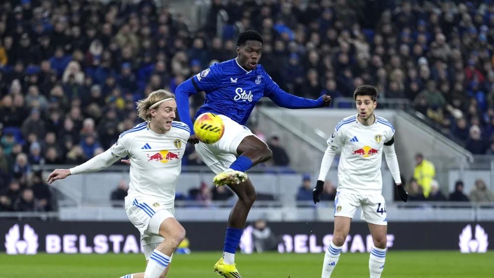 Thierno Barry on target again as Everton held to Premier League draw with Leeds