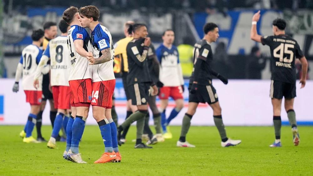 Bundesliga: Bayern held in Hamburg, Hoffenheim winning streak continues