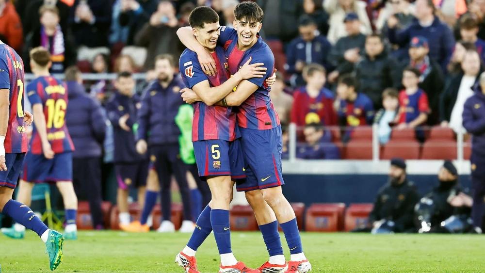 Hansi Flick praises La Masia after Barcelona beat Mallorca