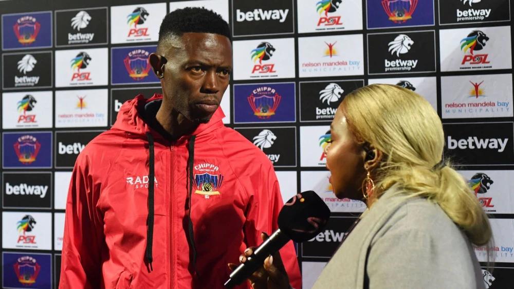 "We will build on this performance," says Chippa coach Vusumuzi Vilakazi after Nedbank Cup defeat
