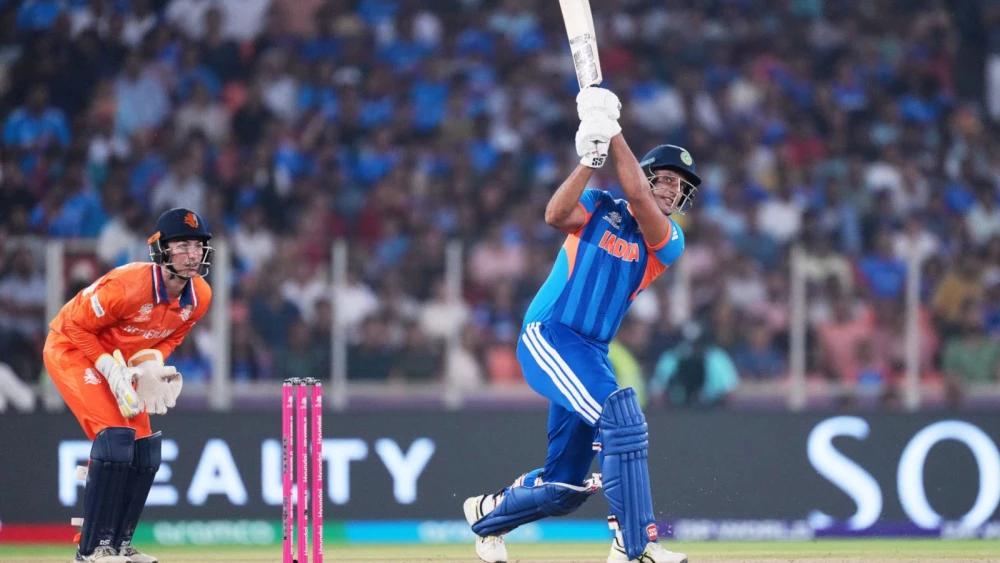 Shivam Dube shines as co-hosts India remain unbeaten at T20 World Cup