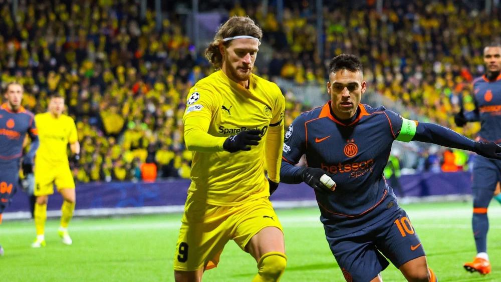 Champions League: Bodo/Glimt shock Inter, Leverkusen clinch away win at Olympiakos