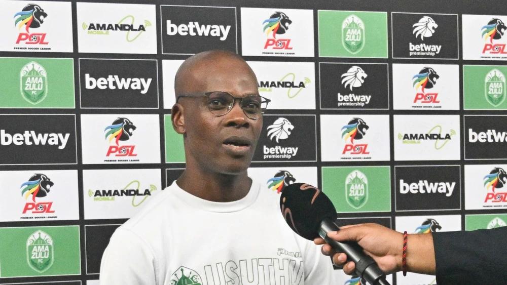 "We deserved at least a point', AmaZulu coach Arthur Zwane disappointed with Sundowns defeat