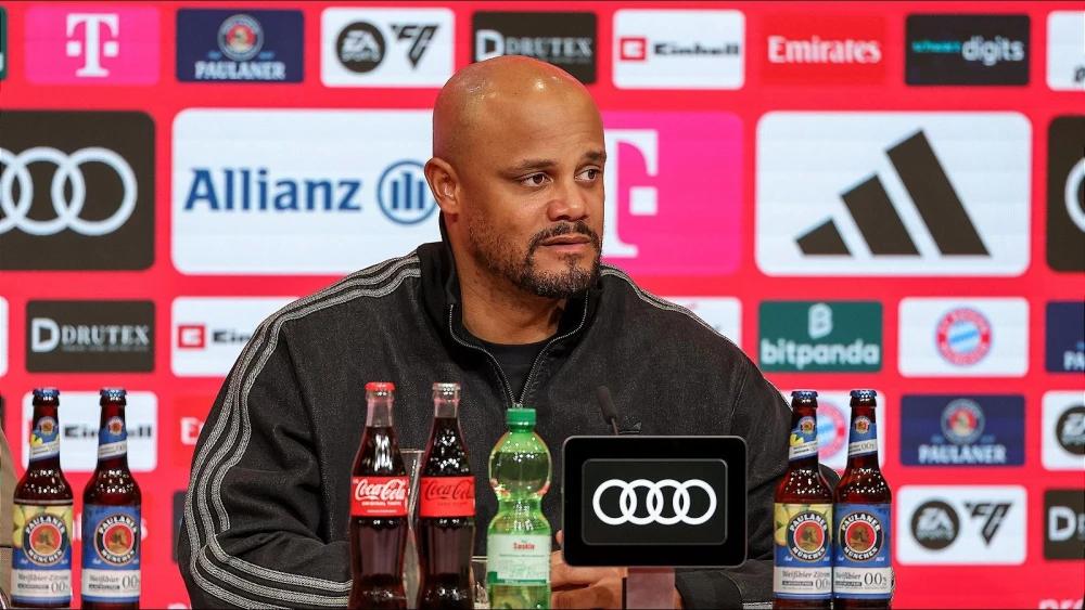 Kompany praises Bundesliga young talent as Bayern chase treble