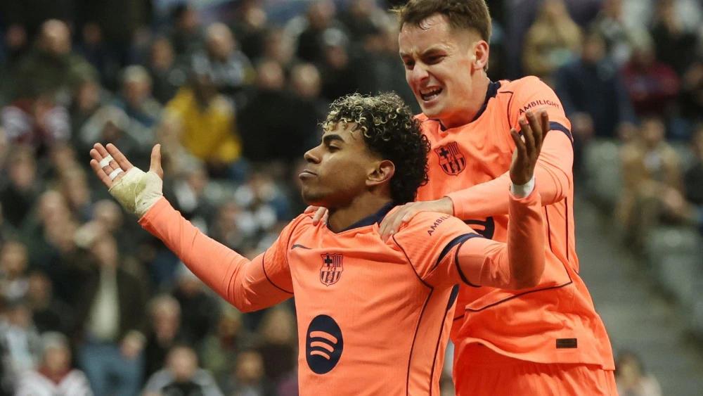 Eddie Howe proud of Newcastle despite conceding late equaliser against Barcelona