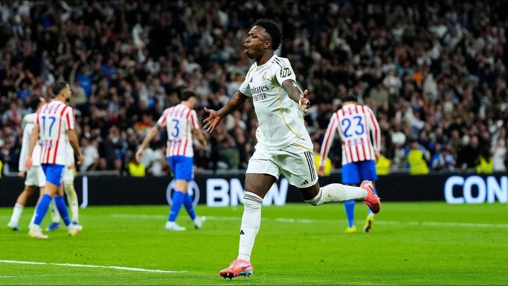 Wrap: Vinicius' Real brilliance and Barca grit shake up La Liga title race