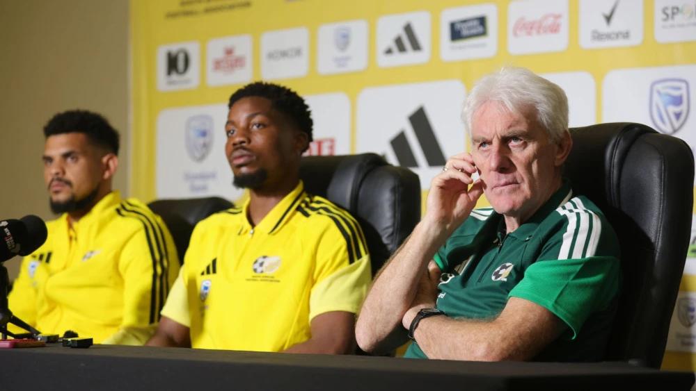 Hugo Broos forced to rethink Bafana strike force ahead of World Cup