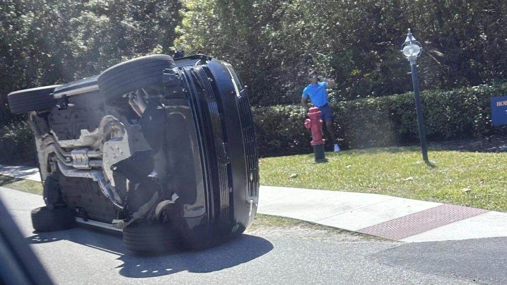 Tiger Woods arrested after high-speed crash as police reveal signs of impairment