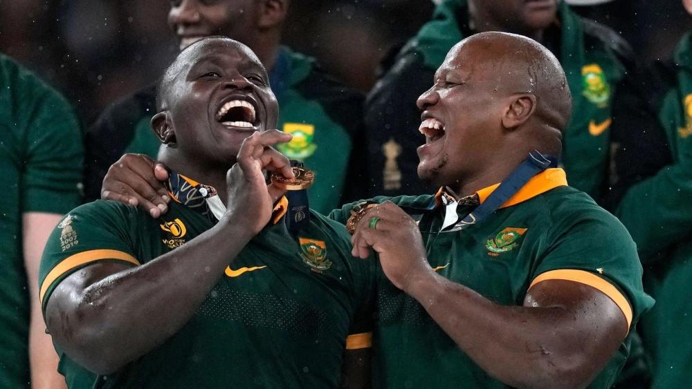 Springbok heavyweights revisit iconic 2023 Rugby World Cup speeches