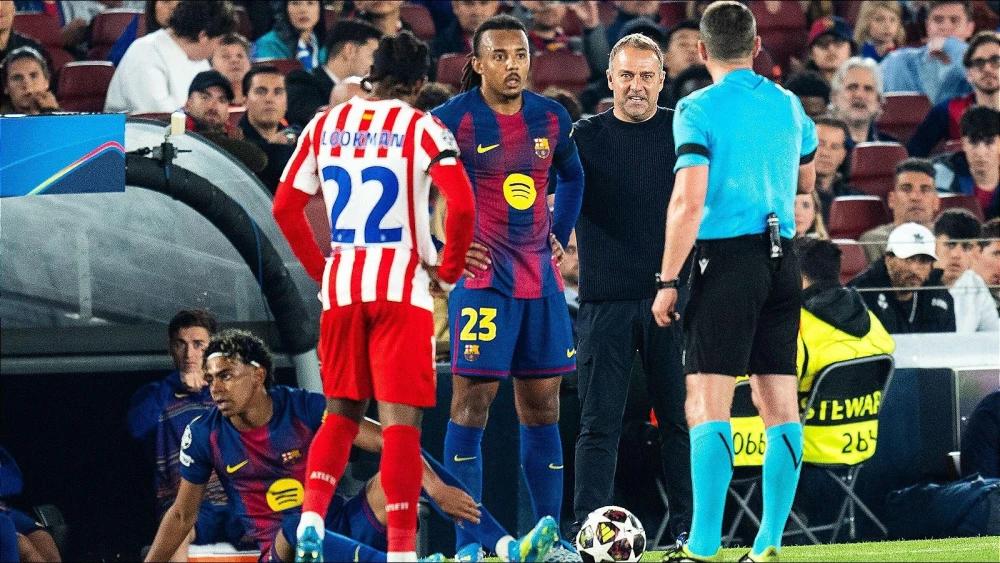 Barcelona refuse to 'give up' as Hansi Flick backs second-leg fightback