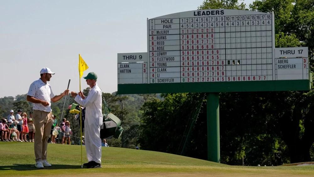 Scottie Scheffler's sizzling 65 puts him in Masters contention