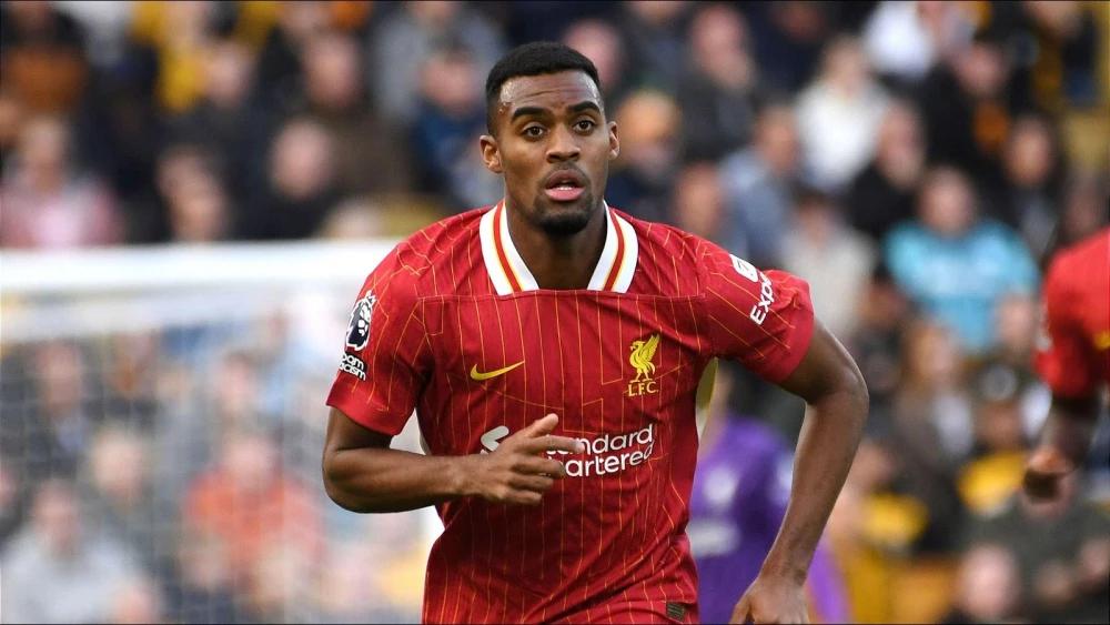 Midfield dynamo Ryan Gravenberch absent from Liverpool training ahead of Frankfurt clash