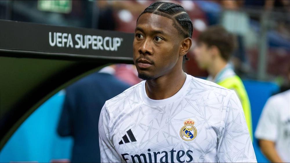 David Alaba suffers fresh injury setback as Real Madrid's defensive woes worsen