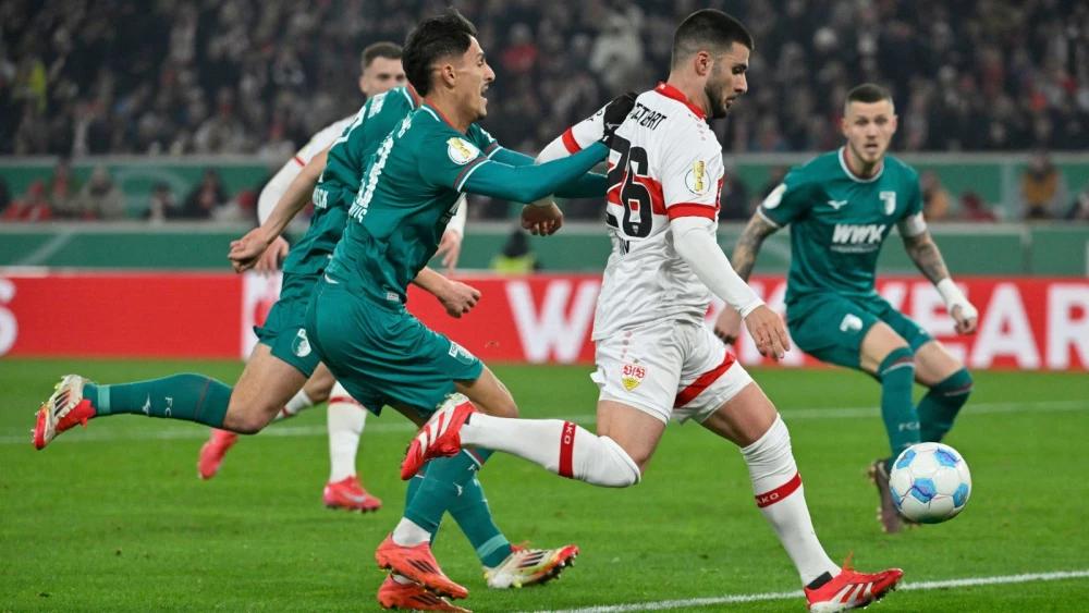 Stuttgart make semi-finals of DFB-Pokal with win over Augsburg