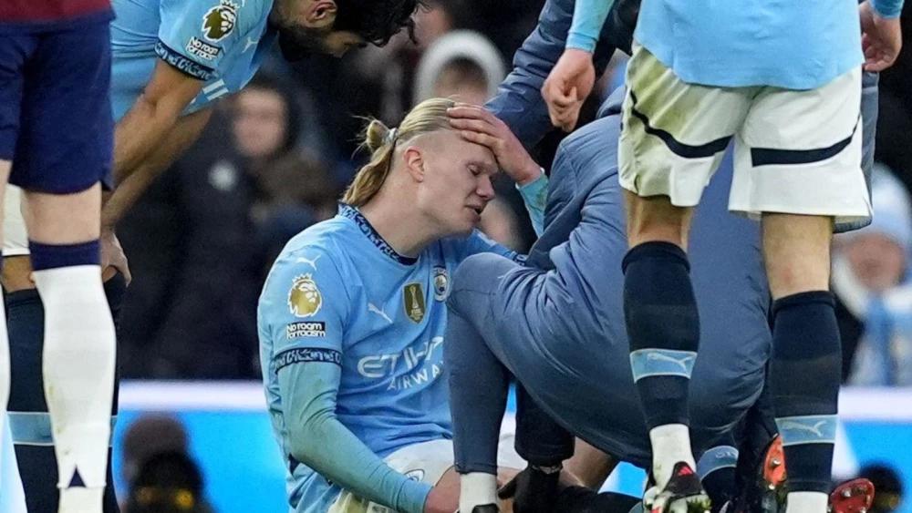 Man City manager Pep Guardiola downplays Erling Haaland injury fears after Newcastle win