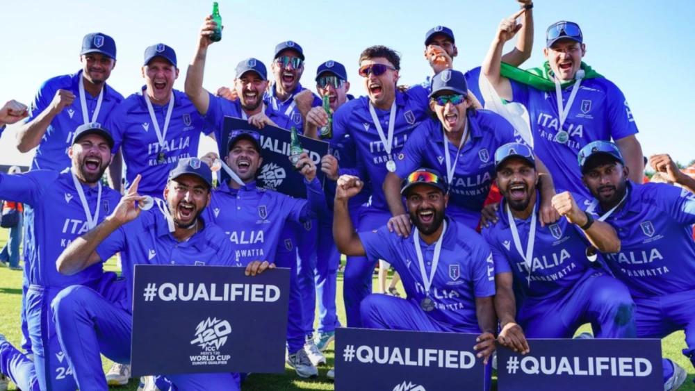 Italy secure maiden qualification to next year's ICC T20 World Cup
