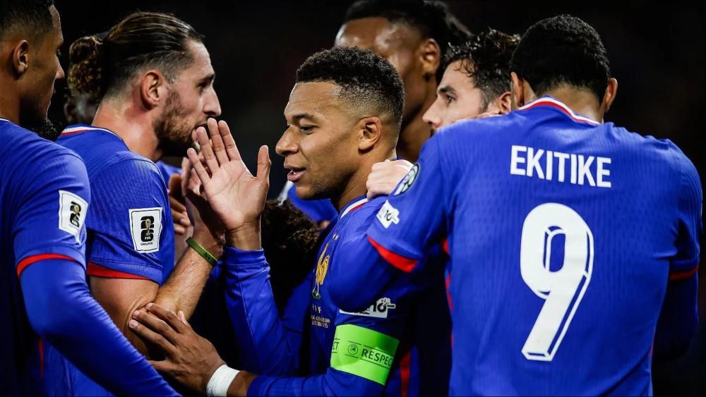 Kylian Mbappe's dazzling strike sparks French fireworks in World Cup qualifier frenzy