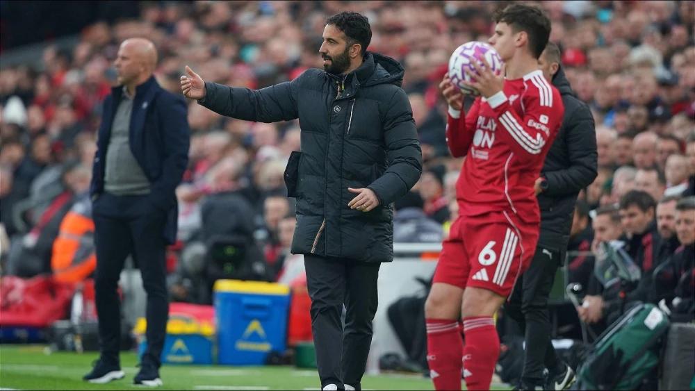 Ruben Amorim admits 'bit of luck' after Man Utd end Anfield drought