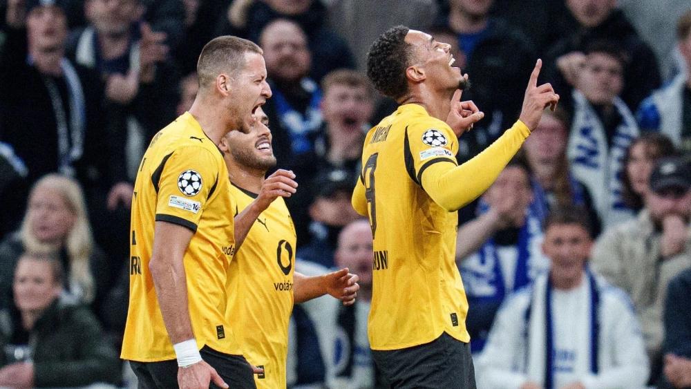 Felix Nmecha brace sees Borussia Dortmund defeat FC Copenhagen 4-2