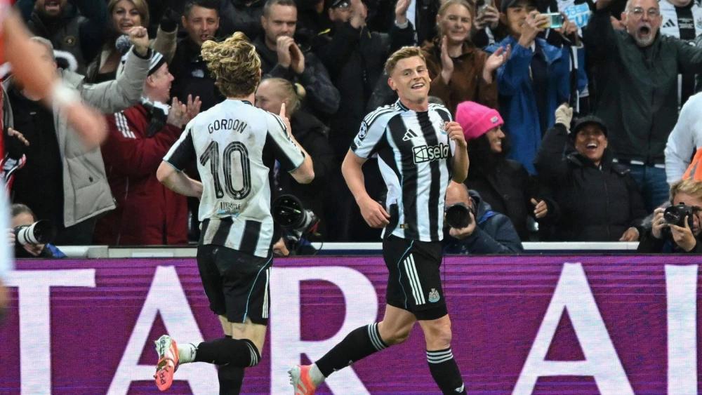 Newcastle sweep aside Benfica in commanding Champions League display
