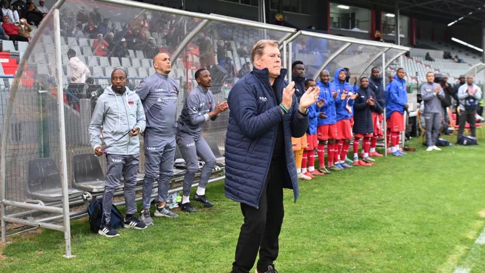 Luc Eymael says he expected more time at Chippa