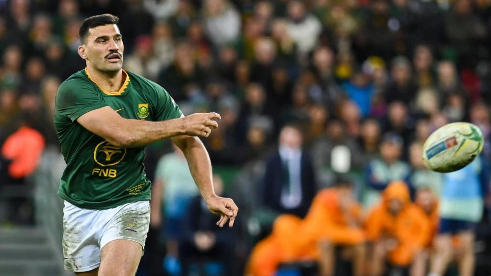 Damian de Allende looking forward to facing off against Japanese club mates