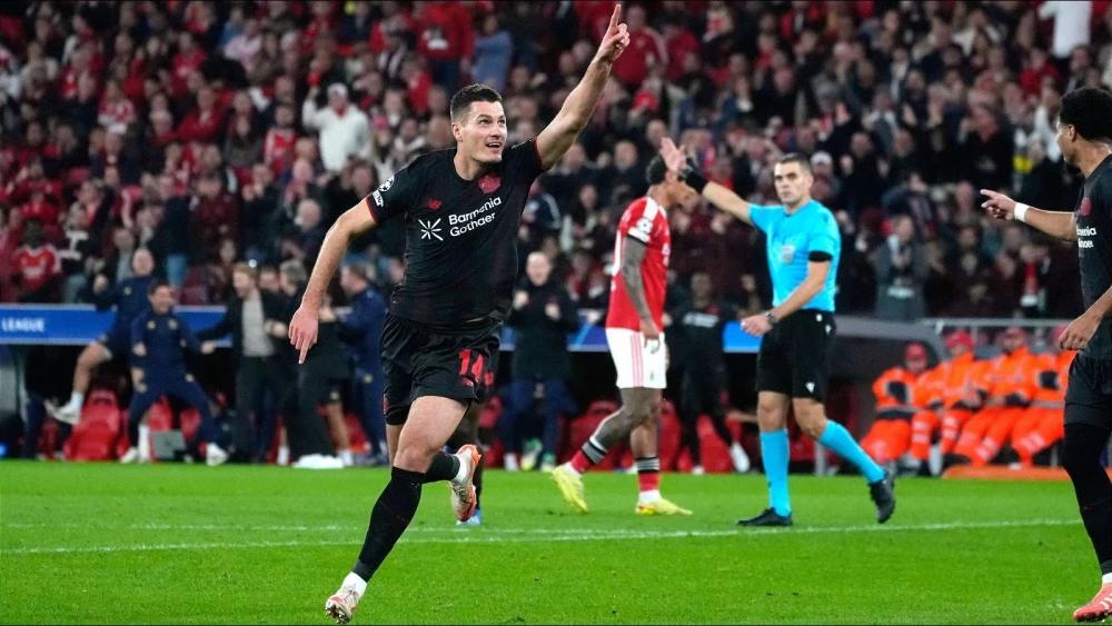 Patrik Schick seals breakthrough for Bayer Leverkusen in victory over Benfica