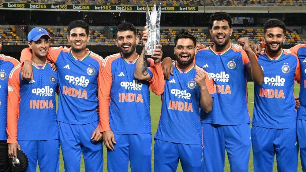 Rain ends Gabba finale as India seal T20I series win over Australia
