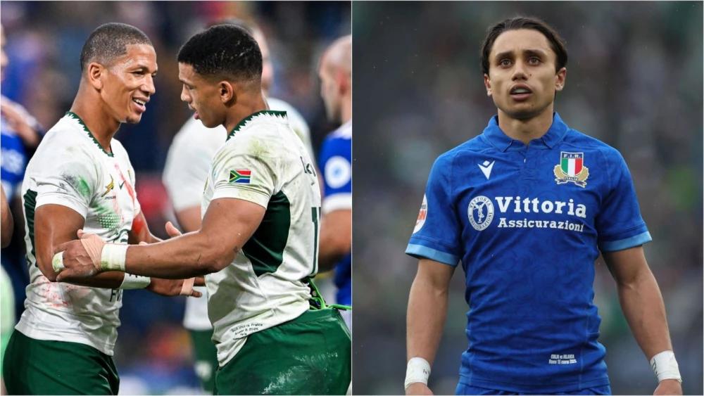 South Africa v Italy preview: Springboks unleash fresh faces against in-form Azzurri