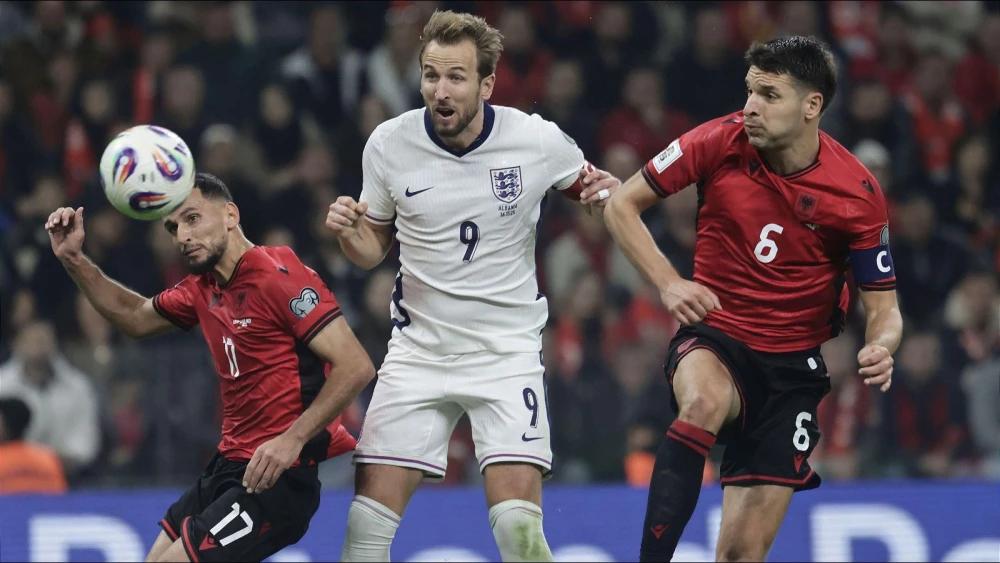 Harry Kane strikes twice as England make history against Albania