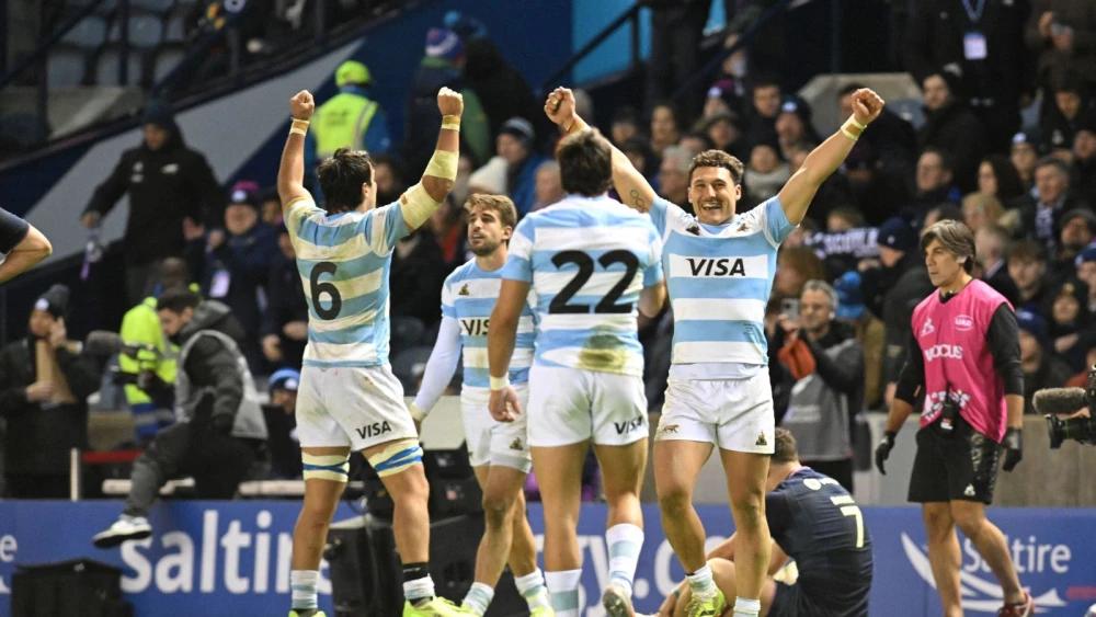 Argentina stun Scotland with 21-point comeback to claim famous win at Murrayfield
