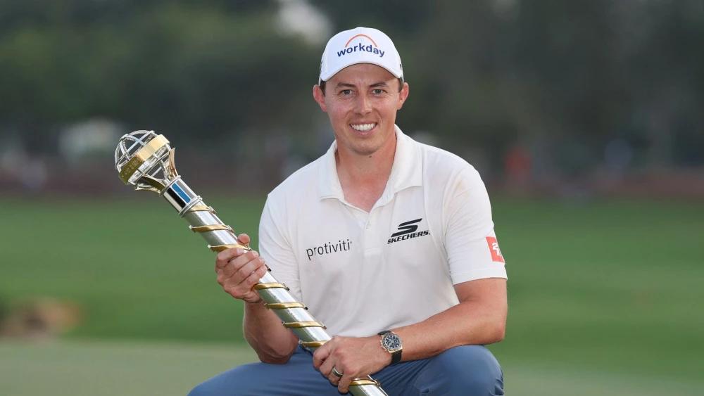 Fitzpatrick edges McIlroy in play-off to clinch third DP World Tour Championship title
